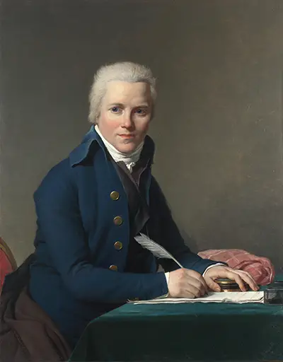 Portrait of Jacobus Blauw Jacques Louis David